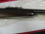 6089 Winchester 63 22 long rifle 10 round tube,23 inch barrel, NEW IN BOX, unfired, 1997-98 mfg.all original.nice grain in walnut stock. - 4 of 11