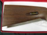 6089 Winchester 63 22 long rifle 10 round tube,23 inch barrel, NEW IN BOX, unfired, 1997-98 mfg.all original.nice grain in walnut stock. - 2 of 11