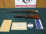 6098 Winchester 101 Field 12 gauge 30 INCH BARRELS RARE,MOD/FULL, NEW IN BOX, HANG TAG, PAPERS, CORRECT BOX, 30 inch barrels are RARE,ejectors, pistol - 3 of 12
