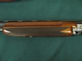 6125 Winchester 101 Pigeon 20 gauge, 26 inch barrels ic/mod,vent rib, ejectors, 14 1/2 lop,Pachmyer pad, rose and scroll engraved coin silver receiver - 12 of 13