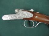 6142 DeHaan S2 28 gauge 28 inch barrels, 5 chokes, sk ic m im f,wrench snap caps, coin silver highly engraved receiver, round knob extractors, non sel - 3 of 12