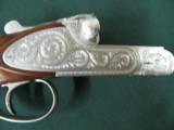 6142 DeHaan S2 28 gauge 28 inch barrels, 5 chokes, sk ic m im f,wrench snap caps, coin silver highly engraved receiver, round knob extractors, non sel - 6 of 12