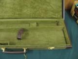6169 Winchester 101 or 23 or other shotgun case, luggage style 1971-1987 99% condition, leather trim, will take 28 inch barrels - 3 of 4
