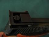 6192 Browning Medalist target pistol as new in case,4 weights, wrench. gold trigger, 2 magazines. 22 long rifle,Belgium mfg. dont miss this one - 7 of 11