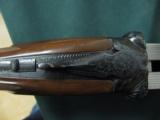 6300 Winchester Model 23 CUSTOM WBS 2 barrel HUNT SET, 20ga 26bls ic/mod, 28 ga 26bls ic/m, solid rib, gold raised relief PHEASANT,QUAIL,KING BUCK LAB - 5 of 13