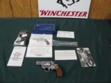 6323 Smith Wesson 38 Chief's Special Stainless Steel revolver, the old good one, circa 1970, box, papers cleaning tools, 99% condition. 38 special - 1 of 9