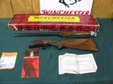 6327 Winchester 101 410 gauge FIELD NEW IN BOX TIME CAPSULE SURVIVOR WITH PAPERS 26 BLS IC/MO, vent rib pistol grip with cap,ejectors, papers and corr - 1 of 12