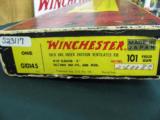 6327 Winchester 101 410 gauge FIELD NEW IN BOX TIME CAPSULE SURVIVOR WITH PAPERS 26 BLS IC/MO, vent rib pistol grip with cap,ejectors, papers and corr - 7 of 12