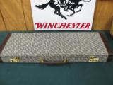6330 Winchester DIAMOND GRADE CASE, will take 28 inch barrels, 98% condition, new inside.leather trim - 1 of 5