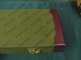 6332 Winchester 101 or 23 case, leather trim keys, shipping box, NEW OLD STOCK, WILL TAKE 28 INCH BARRELS, NONE FINER - 2 of 7