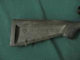 6353 Ruger M 77 Mark II 338 Win Mag 25 inch sporter barrell black composite stock, Leupold scope 2.5 x 8 x 36 95% condition, ready to go. - 7 of 9