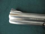 6355 Smith Wesson 629-244 mag 6 inch barrel stainless steel 98% condition, Pachmayr presentation grips,adjustable rear site - 5 of 9