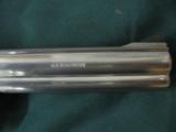 6355 Smith Wesson 629-244 mag 6 inch barrel stainless steel 98% condition, Pachmayr presentation grips,adjustable rear site - 9 of 9