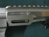 6357 Smith Wesson PERFORMANCE CENTER, 460 XVR 460 caliber 12 inch barrel, stainless steel, no ring marks, 99% condition, adjustable rear site,picatinn - 8 of 9