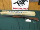 6379 WINCHESTER MODEL 21 DAISY BB GUN AS NEW IN BOX , 99% CONDITION WITH CORRECT BOX, GOLD SCROLL WORK AROUND SIDE PLATES AND FRAME. 2 BB LOADING TUBE - 1 of 16