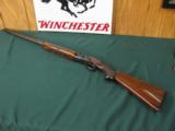 6361 Winchester 101 field 410 gauge 28 inch barrels,
3 inch chambers,mod and full, pistol grip with cap,vent rib, ejectors, Winchester butt plate, al - 1 of 11