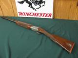 6365 Winchester 101 Pigeon XTR FEATHERWEIGHT 12 gauge 26 inch barrels ic/Im,STRAIGHT GRIP, all original, AA Fancy figured walnut,coin silver quail and - 1 of 11
