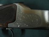 6362
Winchester 101 Pigeon 12 gauge 26 inch barrels, rose/scroll coin silver engraved receiver with diamond tipped tools, this is the early one with - 9 of 11