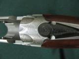 6374 Beretta 687 DUCKS UNLIMITED BANQUET COLLECTORS 12 gauge 28 inch barrels, mod/Full screw in chokes vent rib, ejectors,sideplates, Maas engraved, s - 6 of 14