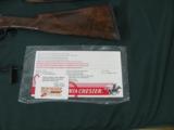 6394 Winchester 101 Pigeon LIGHTWEIGHT 28 gauge, 28 inch barrels 5 winchester chokes wrench, 2 sk ic m f, pouch, snap caps, HANG TAG, all papers, corr - 10 of 17