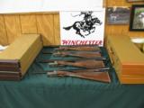 6396 Winchester Model 23 Golden Quail 12ga 20ga 410ga 28 ga
26 bls ic/m, single selective trigger, STRAIGHT GRIP, Winchester butt pad,solid rib, gold - 1 of 18