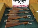 6396 Winchester Model 23 Golden Quail 12ga 20ga 410ga 28 ga
26 bls ic/m, single selective trigger, STRAIGHT GRIP, Winchester butt pad,solid rib, gold - 15 of 18