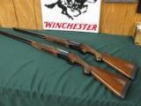 6398 Winchester model 23 HEAVY DUCK/LIGHT DUCK MATCHED SET WITH MATCHING SERIAL NUMBERS #452--ONLY 500 WERE MADE. 12 gauge Heavy Duck has 30 inch barr - 9 of 14