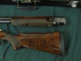 6399 Winchester 101 Pigeon 12 gauge 27 inch barrels, with 20, 28, 410, gauge tube set and 12 chokes and case. AA++Fancy Walnut. 12 Colonial chokes, 95 - 5 of 10