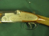 6523 Beretta S03 12 gauge 28 inch barrels mod/full, STRAIGHT GRIP, sideplates, rose and scroll engraving, checkered butt, double triggers, ejectors, v - 6 of 12