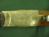 6523 Beretta S03 12 gauge 28 inch barrels mod/full, STRAIGHT GRIP, sideplates, rose and scroll engraving, checkered butt, double triggers, ejectors, v - 3 of 12