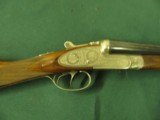 6524 Armis Garbi model 100 16 gauge 28 inch barrels ic/mod, straight grip, checkered butt, double triggers, ejectors, solid rib, rose/scroll detachabl - 8 of 12