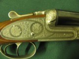 6524 Armis Garbi model 100 16 gauge 28 inch barrels ic/mod, straight grip, checkered butt, double triggers, ejectors, solid rib, rose/scroll detachabl - 2 of 12