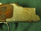 6531 Winchester 101 QUAIL SPECIAL 20 gauge 3 inch chambers, 25 inch barrel, STRAIGHT GRIP, all original, quail/dogs engraved on coin silver receiver, - 2 of 12