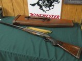 6533 L C Smith 2 E 12 gauge 30 inch barrels 2 3/4 chambers full/full, ejectors, Hunter One Trigger single trigger, lop white line pad 14 1/4,pistol gr - 1 of 15
