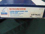 6541 Winchester 101 Pigeon XTR 20 gauge 27 inch barrels, 2 3/4 chambers, skeet/skeet, test fired only, 99% AS NEW IN BOX, all papers, hang tag,pamphle - 4 of 12