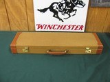 6554 Winchester 23 Golden Quail 28 gauge 26 inch barrels,ic/mod raised solid rib, ejectors, STRAIGHT GRIP,single selective trigger, quail/dogs engrave - 1 of 12