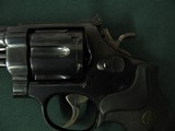 6561 Smith Wesson 27-3
357 revolver, adustable rear site, pachmayer grips, 8 inch barrel 98% condition. case colored hammer/trigger, white blade fron - 5 of 11
