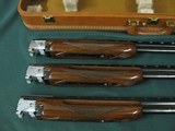 6563 Winchester 101 SKEET SET APPEARS UNFIRED IN WINCHESTER CASE, 20 gauge, 28 gauge, 410 gauge, 28 inch barrels,skeet chokes, 2 brass beads, Winchest - 9 of 13