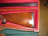 6584
Winchester Model 23 Classics 4 GUN SET ALL SAME SERIAL NUMBER.#006. GOLD RAISED RELIEF pheasants and quail on receiver bottom,vent rib,ejectors, - 6 of 14