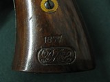 6005 Navy Arms 1875 Schofield 45 long colt 7 inch barrel case colored hammer and sight rear, walnut grips 99% AS NEW IN BOX WITH PAPER, APPEARS NEVER - 10 of 13