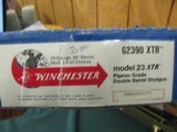 6629 Winchester 23 Pigeon XTR 20 gauge 28 inch barrels, 2 3/4& 3 inch mod/full, vent rib ejectors, single select trigger round knob Winchester butt pl - 2 of 14