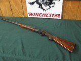 6632 Winchester field 101 20 gauge 28 inch barrels, mod/full, 2 3/4& 3inch chambers, vent rib pistol grip with RED W cap, Winchester butt plate, eject - 1 of 13