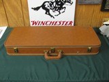 6563 Winchester 101 SKEET SET APPEARS UNFIRED IN WINCHESTER CASE, 20 gauge, 28 gauge, 410 gauge, 28 inch barrels,skeet chokes, 2 brass beads, Winchest - 1 of 16