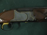 6645 Winchester 101 AMERICAN FLYER 12 gauge 28 inch barrels, top barrel is fixed extra full, bottom barrel is ic, mod, full, gold wire inlay outlines - 9 of 11