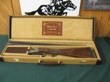 6653 Winchester 23 Golden Quail 28 gauge 26 inch barrels,ic/mod raised solid rib, ejectors, STRAIGHT GRIP,single selective trigger, quail/dogs engrave - 2 of 12