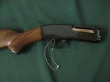 6654 Browning model 42 410 gauge 26 barrels full fixed choke, pump action, NEW IN BOX NEVER ASSEMBLED,AA FANCY WALNUT. vent rib, butt plate, all paper - 5 of 11