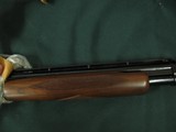 6654 Browning model 42 410 gauge 26 barrels full fixed choke, pump action, NEW IN BOX NEVER ASSEMBLED,AA FANCY WALNUT. vent rib, butt plate, all paper - 8 of 11