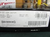 6655 Browning Model 12 28 gauge 26 inch barrels, mod fixed choke, Grade I, pump action, vent rib. never assembled, butt plate, all papers and booklets - 12 of 12