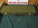 6658 Winchester NEW OLD STOCK CASE FOR 101 OR 23. NEVER HAD A GUN IN IT. keys, all blocks, original mailing box from Italy where the cases were made. - 3 of 7