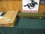6658 Winchester NEW OLD STOCK CASE FOR 101 OR 23. NEVER HAD A GUN IN IT. keys, all blocks, original mailing box from Italy where the cases were made. - 1 of 7